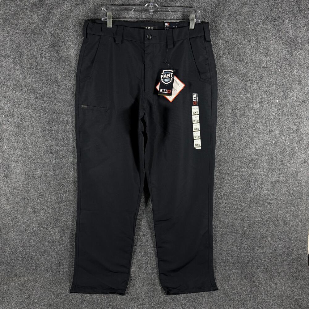 5.11 Tactical Fast-Tac Urban Pants Mens 34x32 Dark Navy Ripstop 74461 NWT